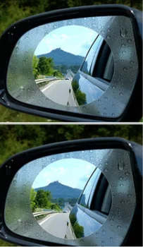 2 шт., автомобильное зеркало заднего вида, противотуманная пленка, дождевая пленка для автомобиля Opel Corsa Antara Meriva Zafira Insignia Mokka bmw
