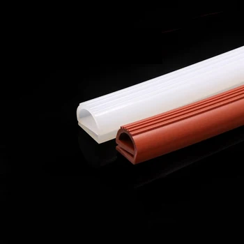 3 метра белых / Красных Уплотнительных полос из силиконовой резины E-образной формы Для Высокотемпературной печи Ширина уплотнительной полосы для духовки 12 14 15 16 17 - 30 мм