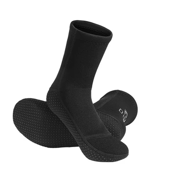 3mmSurf Для плавания, дайвинга, Нескользящие теплые износостойкие пляжные носки средней длины, носки для дайвинга, Унисекс