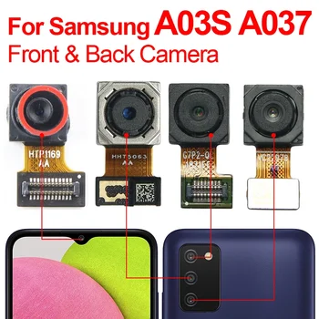 A03S Передняя задняя панель для Samsung Galaxy A03S SM-A037F Замена гибкого модуля камеры заднего вида