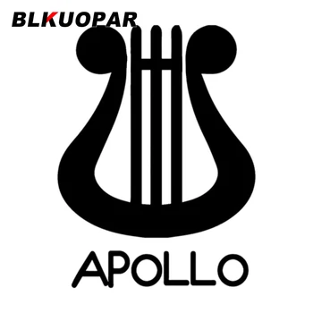 BLKUOPAR, Автомобильные наклейки с логотипом Apollo из греческой мифологии, Наклейка со Знаком Бога, Солнцезащитный крем, Вырезанный на лобовом стекле, Наклейка на холодильник, Наклейка на автомобиль.