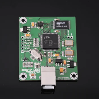 CM6631A Цифровой интерфейсный модуль Плата ЦАП USB к IIS SPDIF Выборка выходного сигнала 24Bit 24Bit 192 K USB источник питания