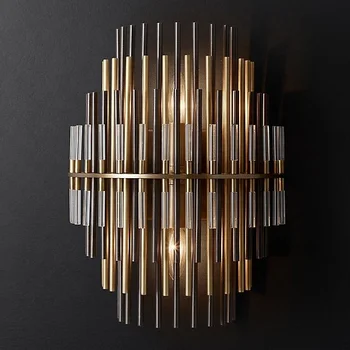 Simig lighting 2021 Nordic Горячая распродажа роскошный современный настенный светильник Simig K9 crystal для декоративного освещения отеля