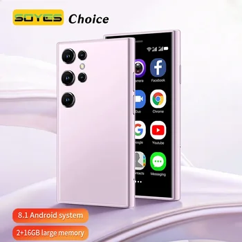 SOYES S23 Pro 3,0-дюймовый маленький смартфон Android 8.1, 2 ГБ ОЗУ, 16 ГБ ПЗУ, две SIM-карты в режиме ожидания, 1000 мАч, сеть 3G, Компактный мобильный телефон