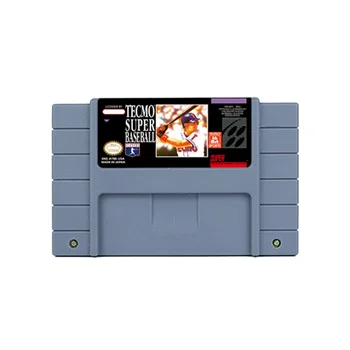 Tecmo Super Baseball RPG Игра для SNES 16 BitRetro Cart Детский подарок