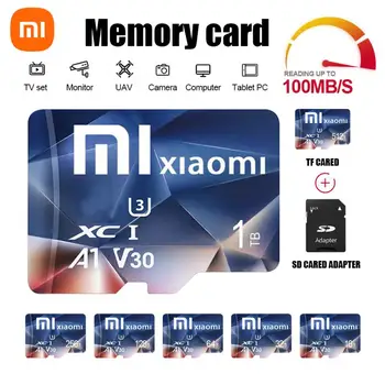 Xiaomi 2 ТБ SD Карта памяти 1 ТБ 512 ГБ 256 ГБ A2 U3 Micro TF SD Карта 128 ГБ 64 ГБ Высокоскоростная флэш SD Карта Для игр Nintendo switch