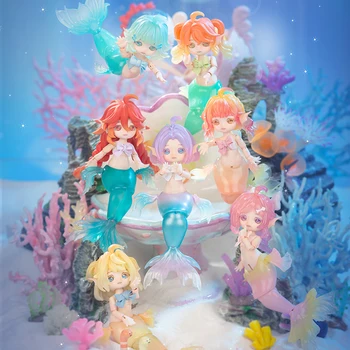 Xingyunlai Mermaid Adventure Story Series 1/12 Кукла Bdj Blind Bag Kawaii Action Mystery Figure Игрушки и Хобби, Подарки На День Рождения