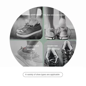 Youpin Горячие Стельки Для Спортивной Обуви На Пятке, Накладка Для Ног, Регулируемый Размер Plantillas Para Los Pies, Противоизносная Стелька Для Ног