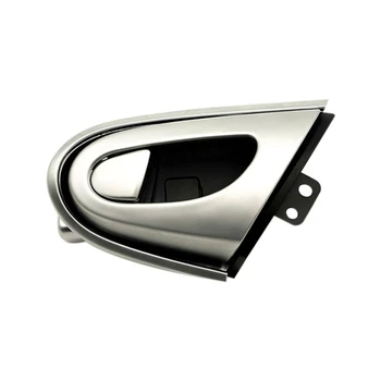 Автомобильная Левая Внутренняя дверная ручка для Luxgen 7 SUV U7 2011-2017 Дверная ручка с хромированной накладкой на внутреннюю дверь