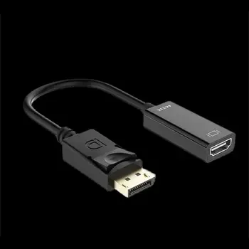 Адаптер, совместимый с DisplayPort и HDMI, конвертер Display Port с разъемом Mini DP на телевизионный кабель с разъемом Female для адаптации видео для кабеля PC TV