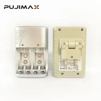 Аккумулятор PUJIMAX, быстрое NiMH-зарядное устройство для аккумуляторов AA AAA 9V Ni-MH, Ni-Cd-аккумуляторов, устройство для быстрой зарядки