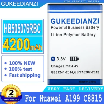 Аккумуляторная батарея с бесплатными инструментами, 4200 мАч, HB505076RBC, для Huawei G615, Y3 II, LUA-A22, LUA-U02, LUA-L21, LUA-U22, LUA-L02
