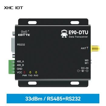 Беспроводное Цифровое Радио RS232/RS485 433 МГц XHCIOT E90-DTU (400SL33) LoRa Автоматическое Реле Modbus Протокол 16 КМ Передатчик