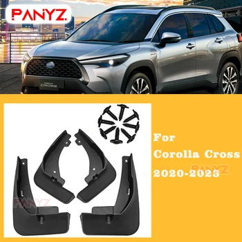 Брызговики Для Toyota Corolla Cross 2020 2021 2022 2023 Брызговики Передние Задние Брызговики 4ШТ Совершенно Новый
