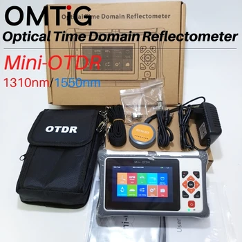 Высококачественный Мини-Рефлектометр OTDR SM 26/24dB с Сенсорным Экраном OPM OLS VFL 1310nm 1550nm Волоконно-Оптический OTDR