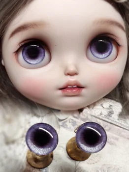 Глазки Для Игрушек Аксессуары Для Кукол BJD Blyth Звездный Стеклянный Глазок Милые Глазки Для Кукол Поделки Для Кукол BJD