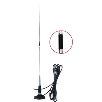 Горячая распродажа Декоративная антенна UHF VHF 144 МГц 430 МГц Универсальная Wifi Мобильная автомобильная радиолюбительская антенна