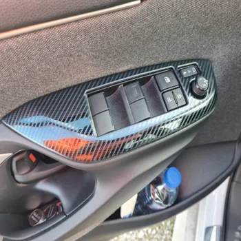 Для Toyota Yaris Cross 2020 2021, Панель переключателя управления дверью, стеклом, кнопка подъема стекла, Защитная рамка, Планки, Автомобильные аксессуары