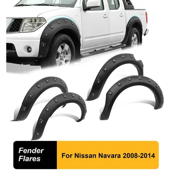 Защита колесных арок, комплект расширителей крыльев для Nissan Navara 2008 2009 2010 2011 2012 2013 2014 года выпуска, версия SE, автомобильные аксессуары 4X4