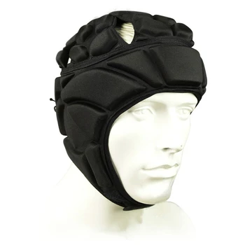 Защитная кепка для головы футбольного вратаря, Шлем для регби, Защита головы Для взрослых И детей, Противоударные головные уборы из EVA, Головные уборы для футбольных вратарей