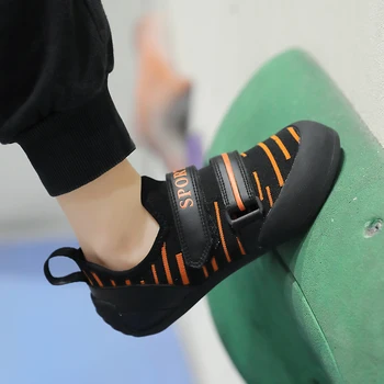 Качественная профессиональная обувь для занятий скалолазанием и боулдерингом, молодежные прочные противоскользящие детские кроссовки для скалолазания в боулдеринге