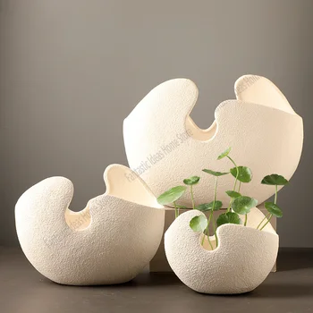 Керамическая ваза для гидропоники Creative Pothos, Сосуды для гидропонных растений, Контейнеры для цветочных горшков, Украшения для дома из цветов