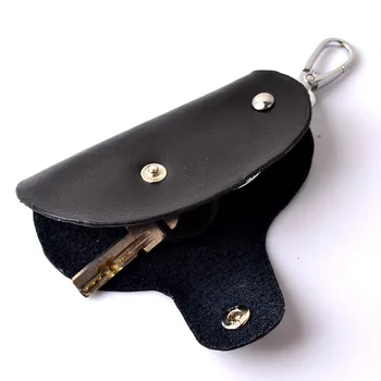 Кожаная сумка для ключей от автомобиля Многофункциональная цепочка для ключей Сумка для ключей Деловой подарок Автомобильный брелок для ключей Органайзер Porta Chaves Кожаный брелок для ключей
