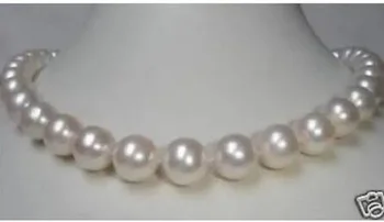 Красивое ожерелье из натурального белого жемчуга Южного моря AAA 10-11 мм 18 дюймов