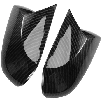 Крышка зеркала заднего вида из углеродного волокна для Toyota Camry 2018 2022 Зеркальная наклейка с измененными рогами и обратной отделкой корпуса