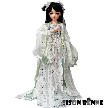 Кукла SISON BENNE 1/3 BJD Высотой 24 дюйма, женское тело в старинной одежде, платье в полном комплекте