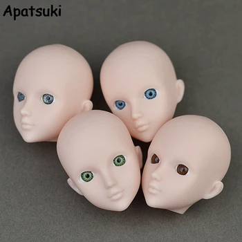 Кукольные головки для практики макияжа Оригинальная кукольная головка 3D Eye XINYI для кукольных головок 11,5 дюйма для кукольной головки для практики макияжа 1/6 куклы BJD