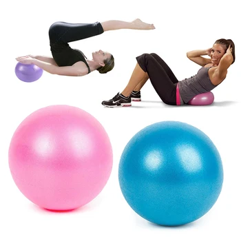 Маленькое Упражнение с Мячом для Йоги Mini Exercise Stability Домашнее Упражнение С Мячом для Пилатеса Сплошного Цвета
