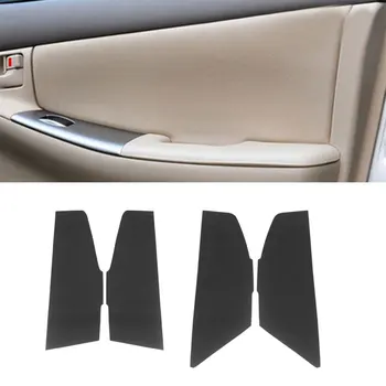 Мягкая кожаная накладка на дверную панель для Toyota Corolla 2007 2008 2009 2010 Автомобильный аксессуар Наклейка на дверную панель для внутренней отделки