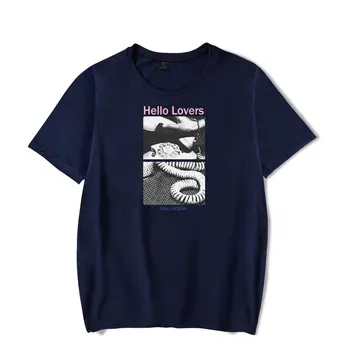 Найл Хоран, футболка с логотипом Hello Lovers, мужская и женская, Забавная футболка с коротким рукавом, топы унисекс в стиле харадзюку
