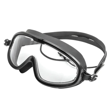 Очки для плавания, противотуманные очки для плавания, подводные очки, большая оправа для мужчин, женские зеркальные очки