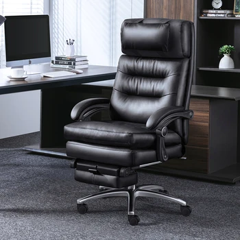 Подушка, удобное офисное кресло для медитации, эргономичное кожаное современное офисное кресло, шезлонг для спальни, роскошная мебель