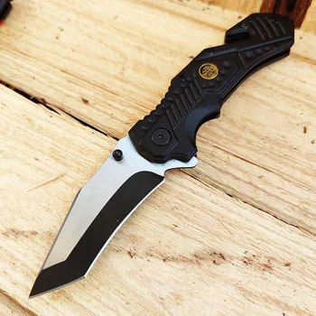 Складной нож для самообороны, уличные военные складные тактические ножи, спасательные ножи EDC