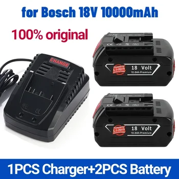 Сменный аккумулятор 18V 10000mAh для аккумуляторных инструментов Bosch Professional System BAT609 BAT618 GBA18V80 21700 Аккумулятор