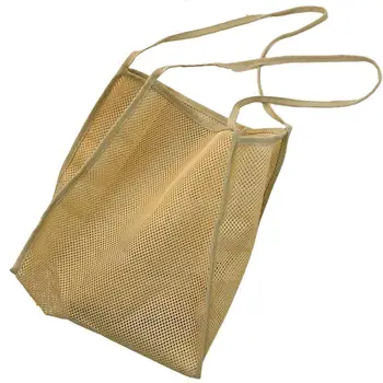 Сумка для покупок, модная сетчатая сумка для кухни, сетчатая пляжная сумка, большая вместительная сетчатая полая сумка для хранения, сумка