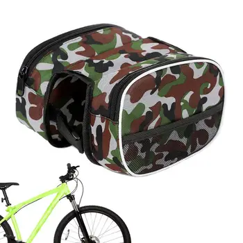 Универсальная Велосипедная сумка Сумка на Переднюю балку Сумка Для Горного Велосипеда Верхняя Трубка Седло Велосипедная Сумка Аксессуары Для Велосипеда