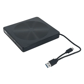 Устройство записи DVD Type-C USB-C USB3.0 Внешний Многофункциональный Портативный мобильный ноутбук, внешний оптический привод, внешний накопитель