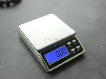 экспериментальное оборудование Высокоточные мини-электронные весы весом 0,01 г Ювелирные весы с точностью до грамма взвешивания